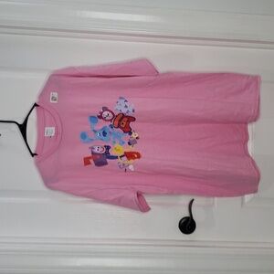 Nickelodeon Blue's Clues TV Show Pink T-Shirt Size 2XL NWT